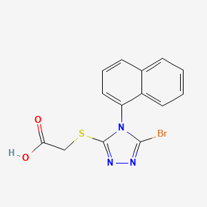 Lesinurad Impurity H structure, CAS 1210330-64-5