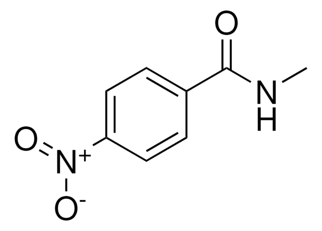 N-Methyl-4-nitrobenzamide structure, CAS 2585-23-1