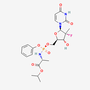 Sofosbuvir Impurity C structure, CAS 1496552-28-3