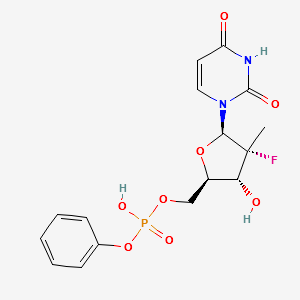 Sofosbuvir metabolites structure, CAS 1859162-80-3