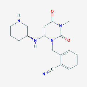 Alogliptin related substances 12 structure, CAS 2089611-85-6