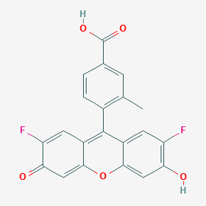 4-Carboxy-Pennsylvania Green structure, CAS 879288-14-9