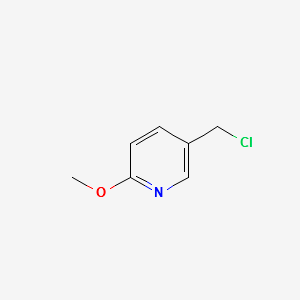 5-(CHLOROMETHYL)-2-METHOXYPYRIDINE structure, CAS 101990-70-9
