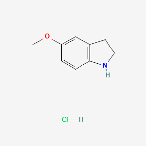 5-Methoxyindoline HCl structure, CAS 4770-39-2