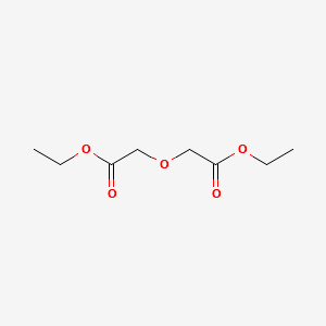 ethyl 2-(ethoxycarbonylmethoxy)acetate structure, CAS 6634-17-9