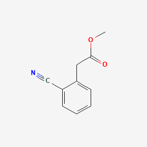 METHYL (2-CYANOPHENYL)ACETATE structure, CAS 20921-96-4