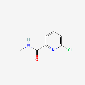 6-Chloro-N-methylpyridine-2-carboxamide structure, CAS 845306-04-9