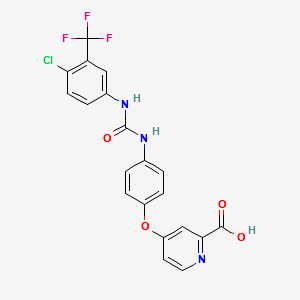 Sorafenib-related compounds 10 structure, CAS 1012058-78-4