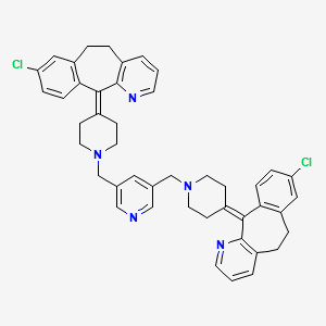 5’-[(Desloratadine)methyl] Rupatadine structure, CAS 1224515-72-3