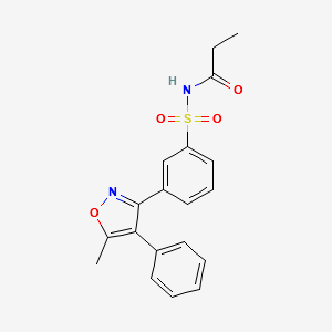 Parecoxib Impurity 12 structure, CAS 2229657-81-0