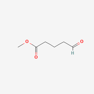 methyl 5-oxopentanoate structure, CAS 6026-86-4
