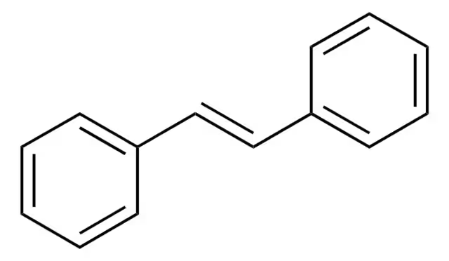 TRANS-STILBENE structure, CAS 103-30-0