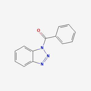 1-BENZOYL-1H-BENZOTRIZOLE 97 structure, CAS 4231-62-3