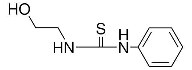 1-Phenyl-3-(2-hydroxyethyl)thiourea structure, CAS 102-12-5