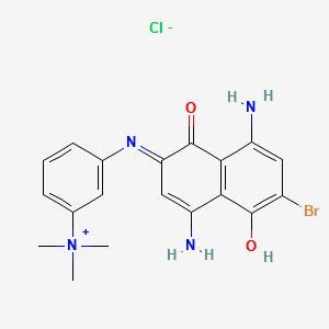 BASIC BLUE 99 structure, CAS 68123-13-7