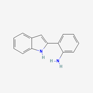2-(2-AMINOPHENYL)INDOLE structure, CAS 32566-01-1