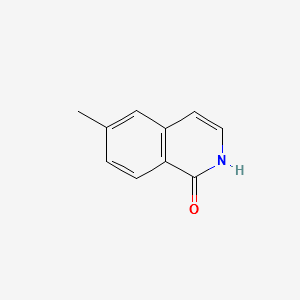 6-methylisoquinolin-1(2H)-one structure, CAS 131002-10-3