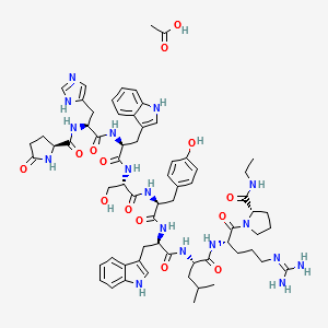 Deslorelin acetate structure, CAS 82318-06-7