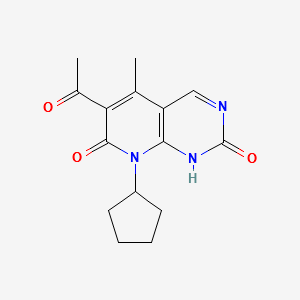 Palbociclib Impurity I structure, CAS 2172256-78-7