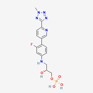 Tedizolid Impurity 34 structure, CAS 2095200-69-2