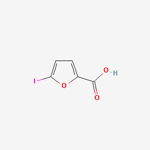5-IODO-2-FUROIC ACID,97% structure, CAS 18614-11-4