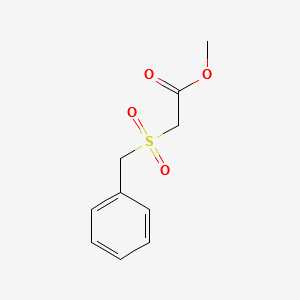 METHYL 2-BENZYLSULFONYLACETATE structure, CAS 29771-82-2