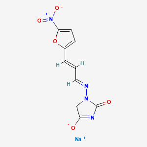 Furazidine Sodium structure, CAS 22060-47-5