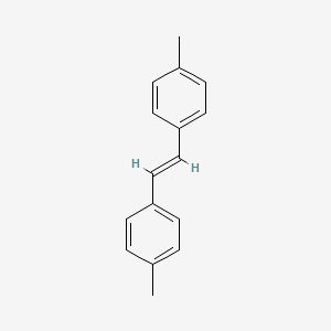 4,4'-DIMETHYL-TRANS-STILBENE structure, CAS 18869-29-9
