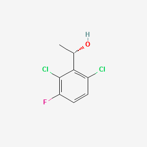 (S)-1-(2,6-Dichloro-3-fluorophenyl)ethanol structure, CAS 877399-65-4