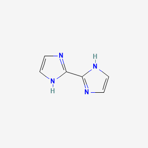 2,2'-BIIMIDAZOLE structure, CAS 492-98-8