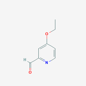 4-Ethoxypicolinaldehyde structure, CAS 16665-43-3