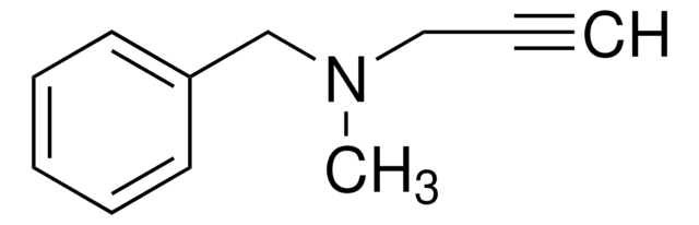 Pargyline structure, CAS 555-57-7
