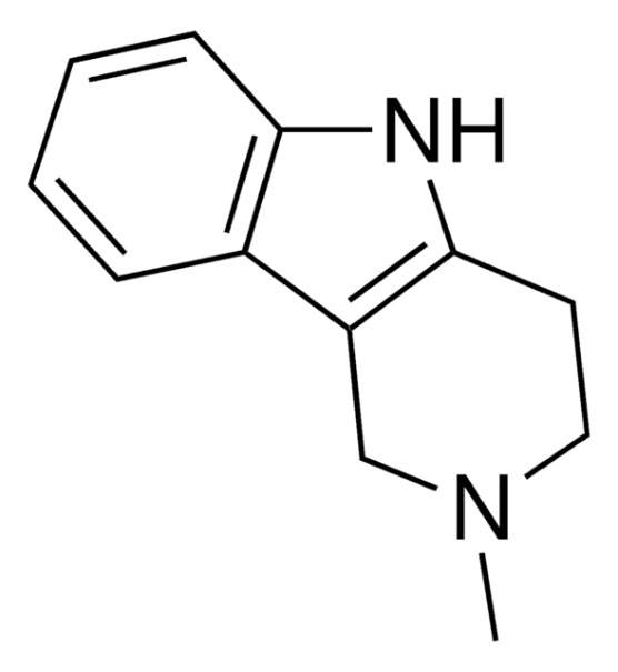2-methyl-2,3,4,5-tetrahydro-1H-pyrido[4,3-b]indole structure, CAS 5094-12-2