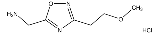 3-[(dimethylamino)methyl]-1,2,4-oxadiazol-5-amine hydrochloride structure, CAS 1987045-85-1