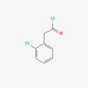 2-Chlorophenylacetyl chloride structure, CAS 51512-09-5