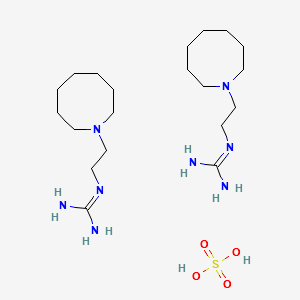 GUANETHIDINE HEMISULFATE structure, CAS 60-02-6