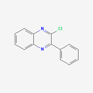 2-CHLORO-3-PHENYLQUINOXALINE structure, CAS 7065-92-1