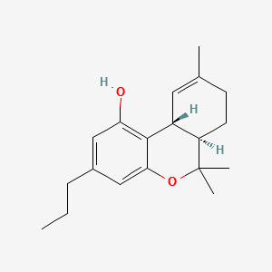 DELTA9-TETRAHYDROCANNABIVARIN structure, CAS 31262-37-0