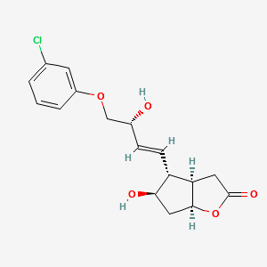 CLOPROSTENOL LACTONE DIOL structure, CAS 53906-54-0