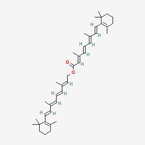 Retinyl Retinoate structure, CAS 15498-86-9