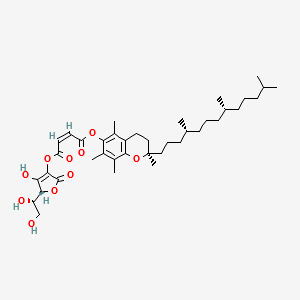 ASCORBYL TOCOPHERYL MALEATE structure, CAS 320616-16-8