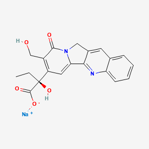 SODIUM CAMPTOTHECIN structure, CAS 25387-67-1