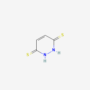 3,6-Dimercaptopyridazine structure, CAS 1445-58-5
