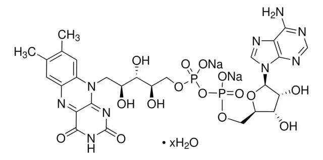 FLAVIN ADENINE DINUCLEOTIDE structure, CAS 146-14-5