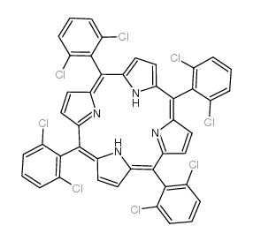 meso-Tetra (2,6-dichlorophenyl) porphine structure, CAS 32350-86-0