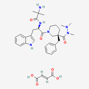 Anamorelin Fumarate structure, CAS 339539-92-3