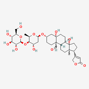 OLITORISIDE structure, CAS 13289-20-8
