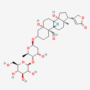 ERYSIMOSIDE structure, CAS 7082-34-0