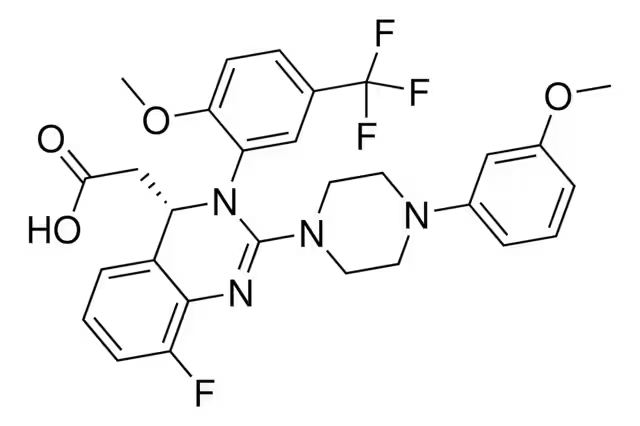 LETERMOVIR structure, CAS 917389-32-3