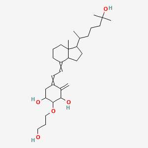 2β-trans-eldecalcitol structure, CAS 861996-34-1